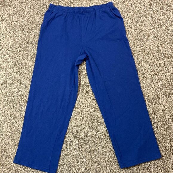 White Stag Royal Blue SweatPants Size L (12-14) Petite - Picture 6 of 9